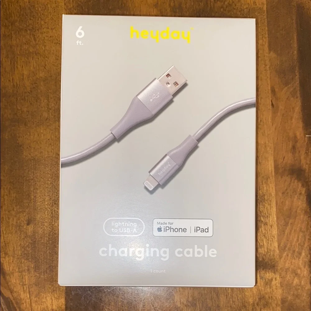 Heyday Lighting to USB-A Charging cable